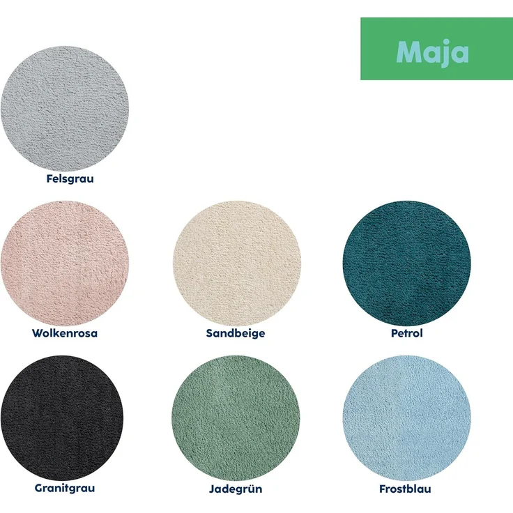 Badematte felsgrau MAJA – Bild 6