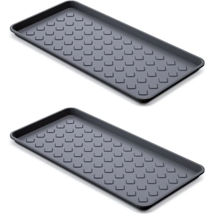 Garronda Schuhabtropfschale Schuhabstropfschale Schuhablage 72 x 35 cm PVC GD-0052