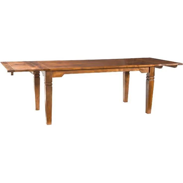 Esstisch mit Ansteckplatten Akazie 200-240/280x100x76 honig lackiert OXFORD #0123
