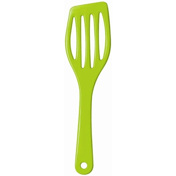 WACA 023-1911 Pfannenwender mit Aufhängeloch, 26 cm, Kunststoff, apfelgrün – Bild 3
