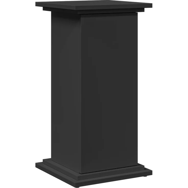 vidaXL Postament mit Stauraum, Holzwerkstoff, Schwarz, 31 x 30 x 60 cm – Bild 1