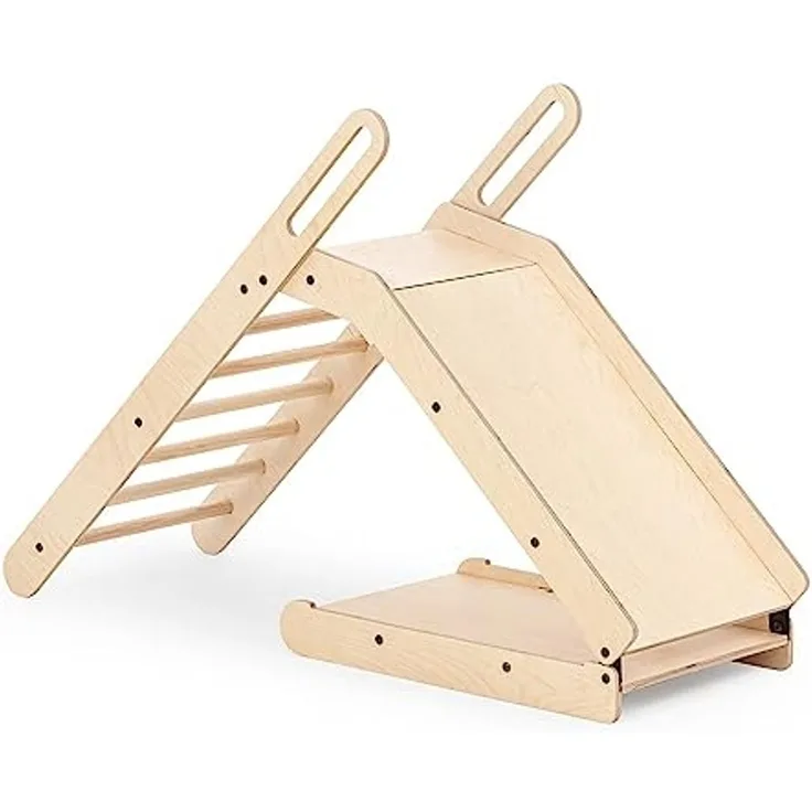 MamaToyz Holz Rutsche SlideMe | Natur | 160x50x100
