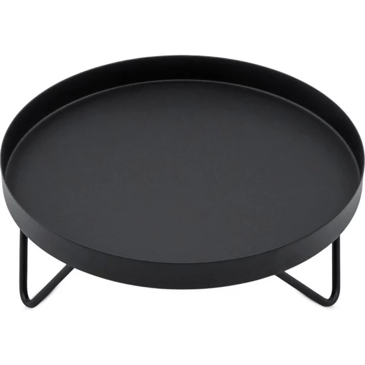 Spetebo Blumenhocker Blumenständer Metall schwarz rund - Ø 22 cm (Anzahl, 1 St, Stück), Stabiler Stand – Bild 3