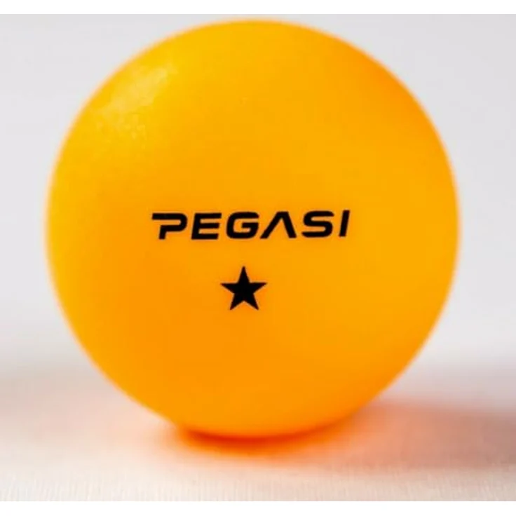 Pegasi 1-Stern Tischtennisbälle 6Stk. Orange – Bild 3