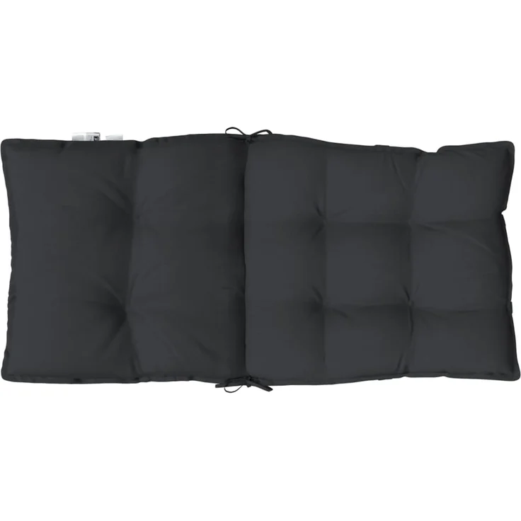 vidaXL Niedriglehner-Auflagen 6 Stk. Schwarz Oxford-Gewebe 377694 – Bild 7