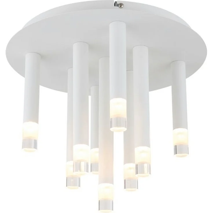 GLOBO LIGHTING Deckenleuchte RYAN, ohne Leuchtmittel, Deckenlampe/Stäbe/Metall/Wohnzimmer/Essbereich/Acryl satiniert – Bild 4