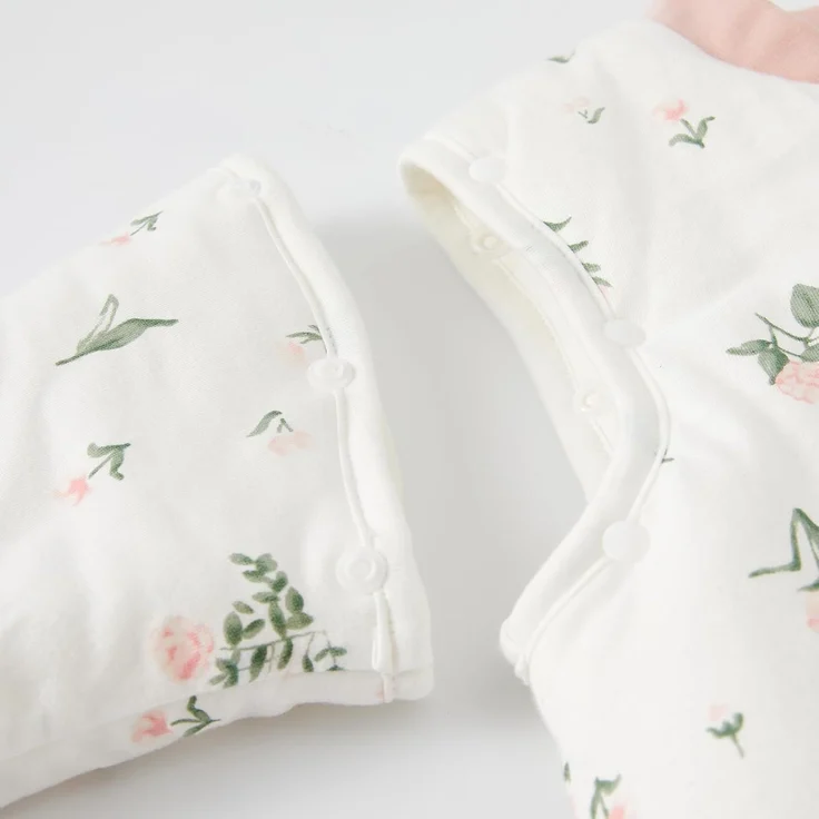 Duomiaomiao 3.5Tog Schlafsack Baby Ganzjahres, 100% Baumwolle Baby Schlafsack Winter, Mädchen Schlafsack Neugeboren, Jungen Schlafsack, Warmer Schlafsack Neugeborene Kinder(100) – Bild 4