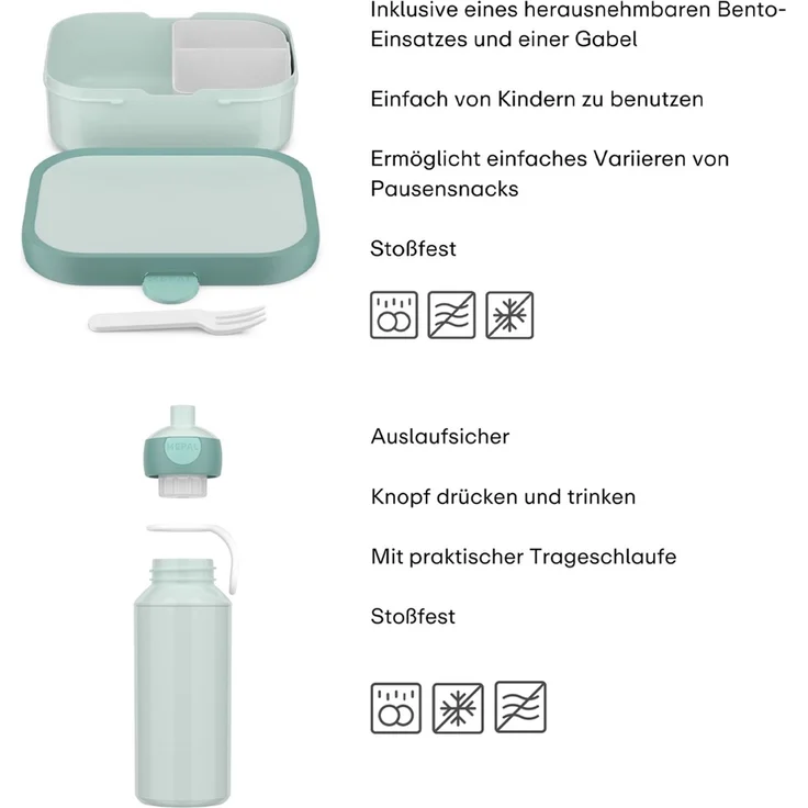 Mepal CAMPUS Lunchset 2-teilig - Frozen Friends (2026) – Bild 3