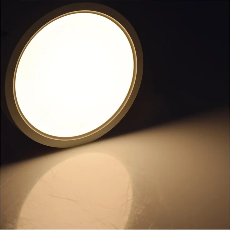 LED Deckenleuchte "Santano 12w"Ø 17cm, 12W, 1320lm, 3000K warmweiß – Bild 8