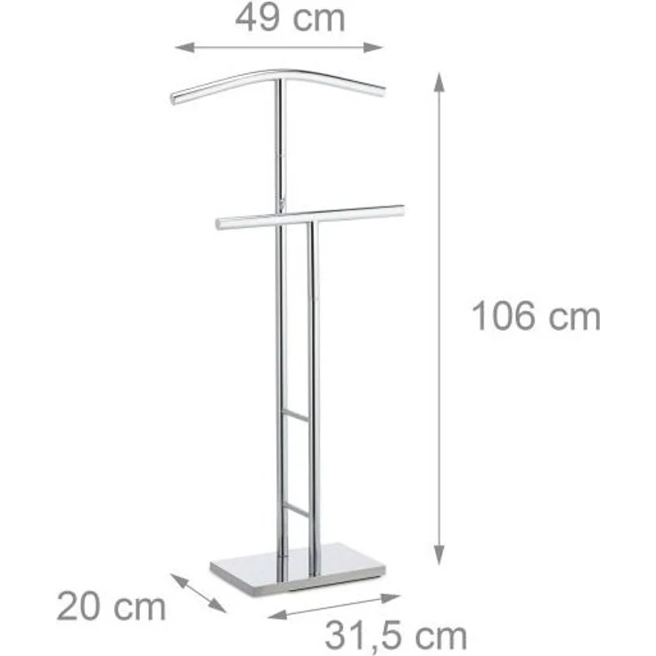 Herrendiener Chrom 10024586 – Bild 4