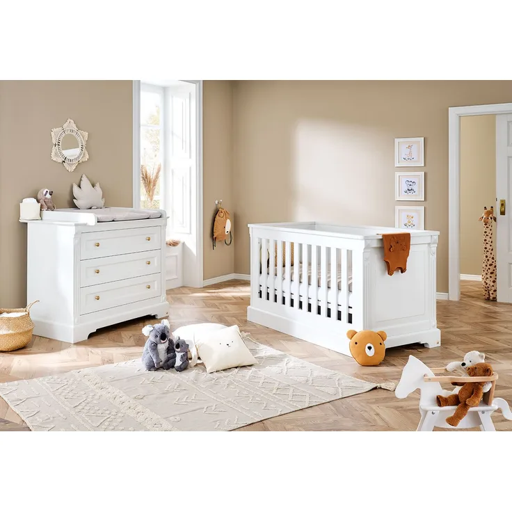 Pinolino Limited Edition - Sparset „Emilia Gold” breit Kinderzimmerset 2-teilig Babyzimmerset