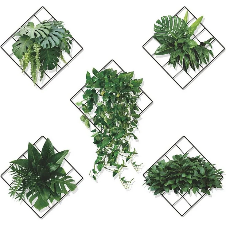 Minicloss Wandsticker Grünen Pflanzen Wandaufkleber, Efeu Blätter Wandsticker, für Küche, Schlafzimmer, Wohnzimmer – Bild 5