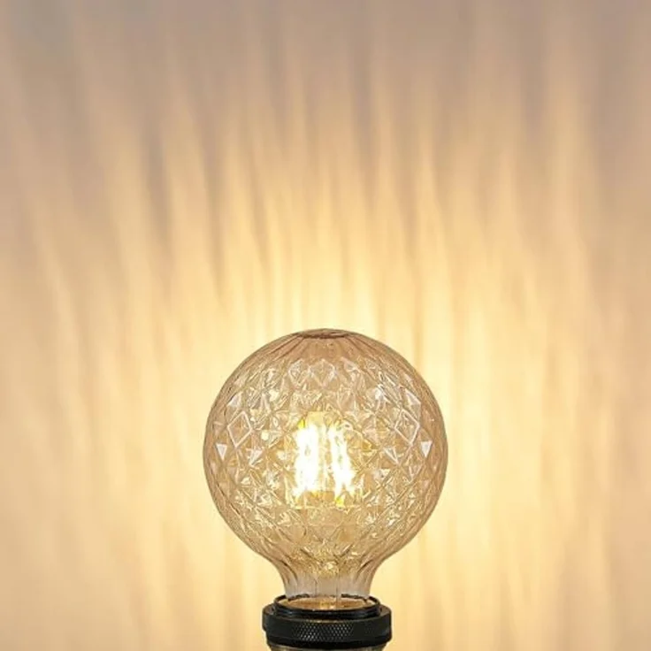 Lucande LED-Leuchtmittel E27 G95 LED 4W, E27, warmweiß – Bild 3