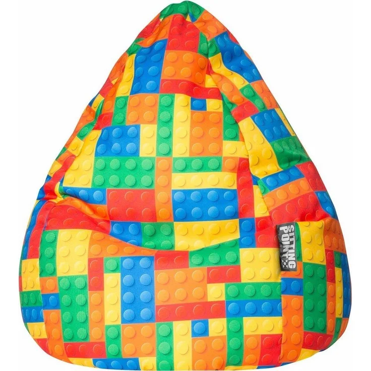 Sitting Point Sitzsack Bricks Cat XL, Digitaldruck – Bild 5