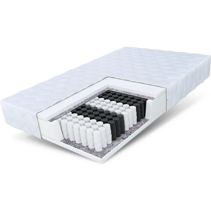 Taschenfederkernmatratze METISMAX H3 90x200, 140x200, 180x200 cm & weitere Größen, FDM, 16 cm hoch, (Matratze mit waschbarem Premium Bezug, Allergiker geeignet) – Bild 1