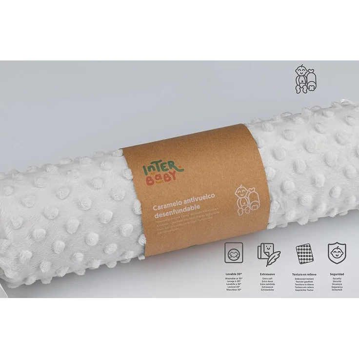 BabyKissen "Caramelo" blasen, grau – Bild 3