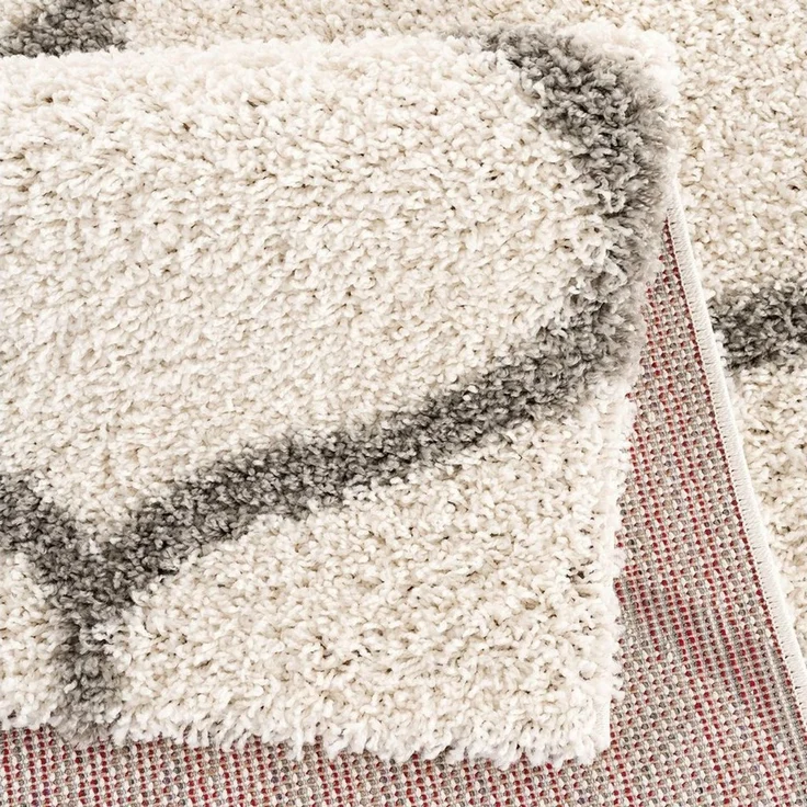 Sanat Hochflor-Teppich Madrid, auch in Rund erhältlich, rechteckig, Höhe: 30 mm, Wohnzimmer, Langflor, Shaggy Teppich – Bild 4