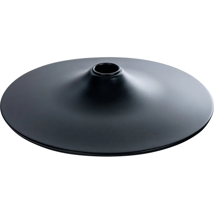 CLP Bodenteller Rund in 4 Größen,schwarz 45 cm