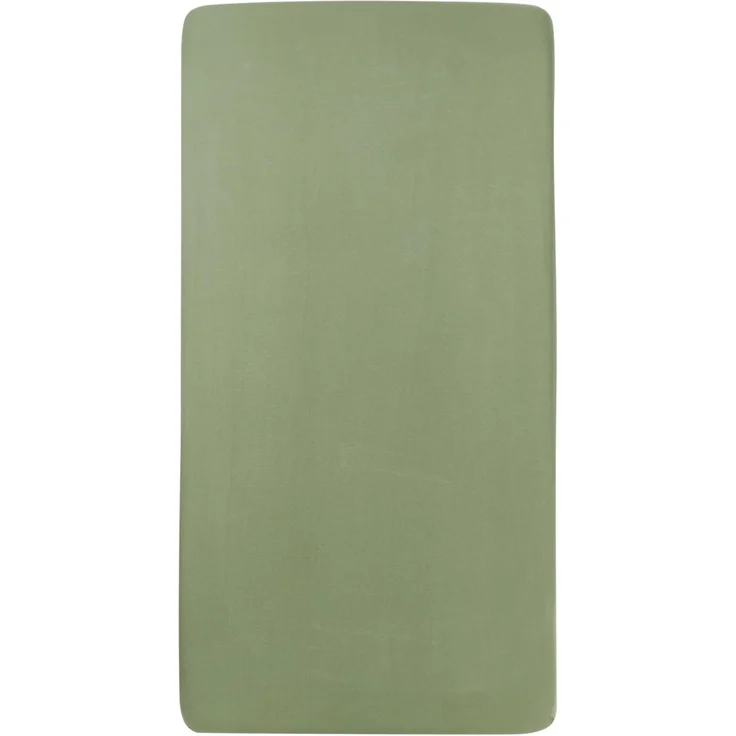 Meyco Uni Spannbettlaken Babybett - 60 x 120 cm - – Bild 2