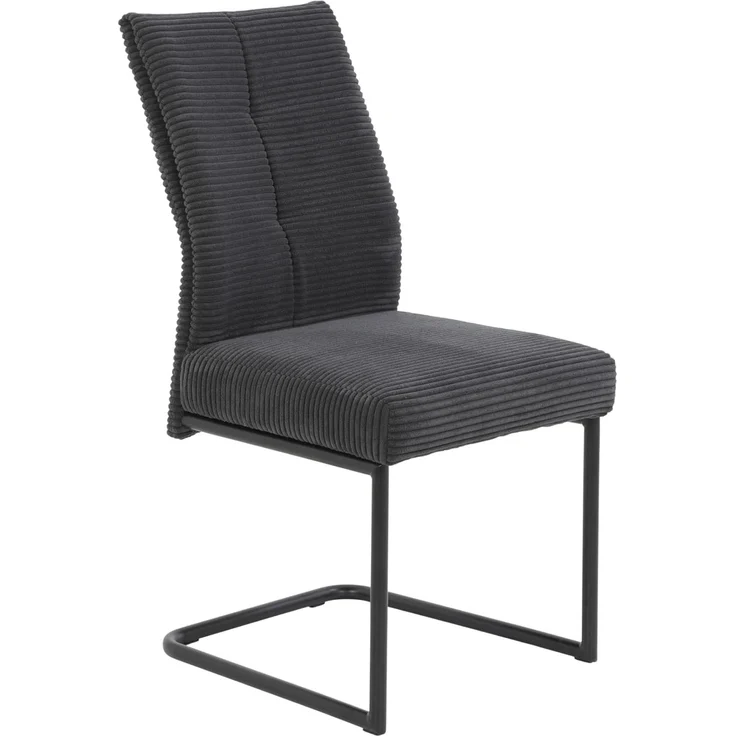 HELA Esszimmerstuhl Dagmar (Set, 2 St), Schwingstuhl mit bequemer Federkern Polsterung, Cord Bezug – Bild 6