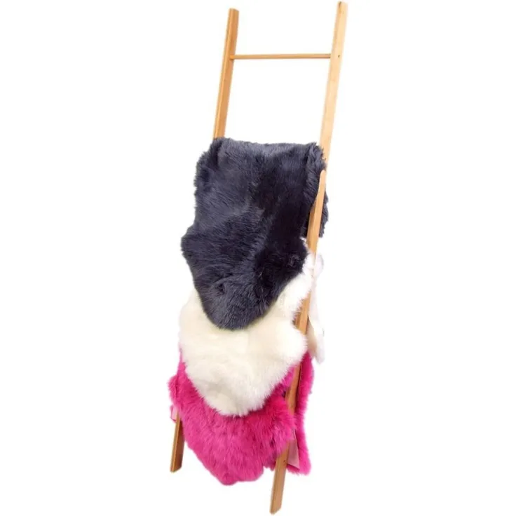 Schaffellteppich Lammfell Vorleger Kuscheldecke Sitzunterlage Lambskin Deko TOP