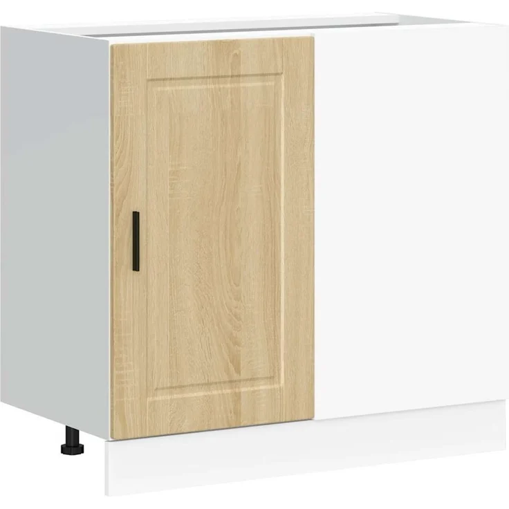 vidaXL Küchenunterschrank Porto Sonoma-Eiche Holzwerkstoff 854301 – Bild 2