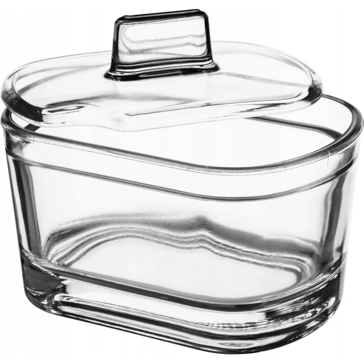 KADAX Zuckerdose, Zuckerdose mit Deckel, Zuckerbehälter aus Glas, elegant – Bild 3