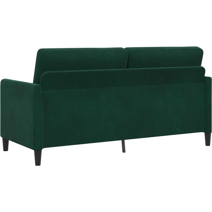vidaXL Sofa Set mit Stauraum 2 stk. Dunkelgrün Polyester 3429248 – Bild 4