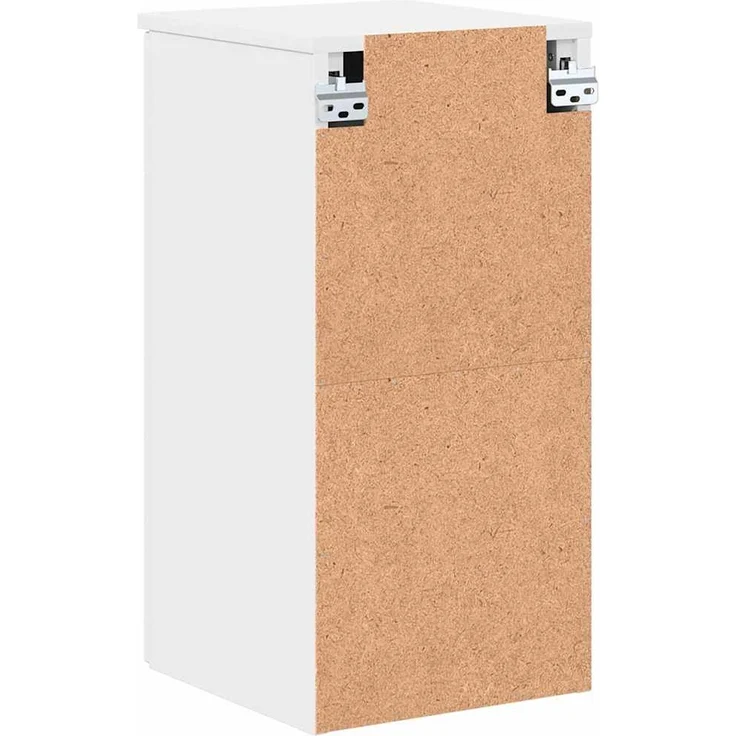 vidaXL Badezimmerschrank Weiß 30 x 31,5 x 61 cm Holzwerkstoff & Metall 883344 – Bild 7