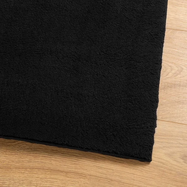vidaXL Mittlerer Flor weicher und waschbarer Teppich HUARTE Schwarz 42022513 – Bild 7