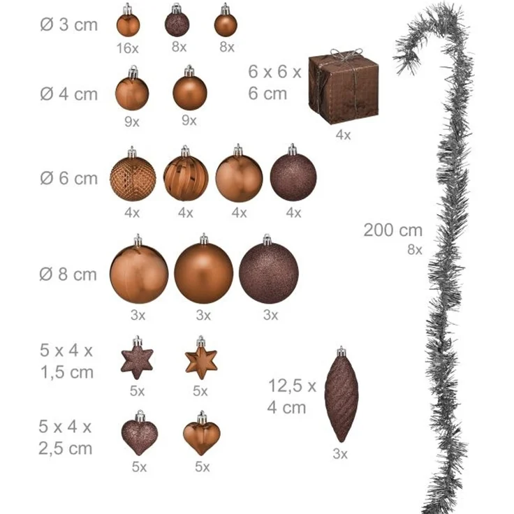 Weihnachtskugeln im 110er Set 10044034_93 – Bild 4