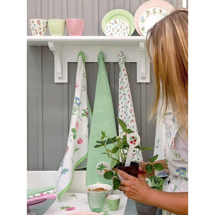 Greengate Geschirrtuch Berry Geschirrtuch petit white 70x50cm – Bild 2