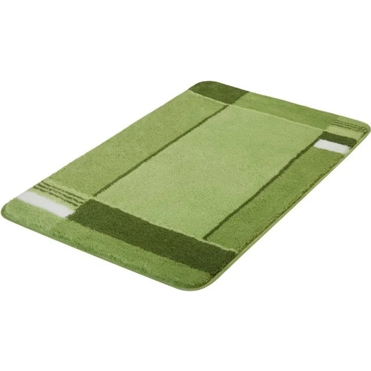 Kleine Wolke Badematte Padova, Höhe 20 mm, rutschhemmend beschichtet, fußbodenheizungsgeeignet, Kunstfaser, rechteckig, Badteppich, modernes Design, mit Bordüre, Kundenliebling – Bild 4