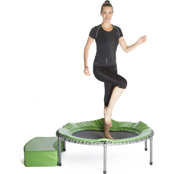 Sport-Thieme Treppe für Thera-Tramp, metallic-grün, LxBxH 66 x 44 x 18 cm, Lieferung ohne Trampolin und Haltebügel