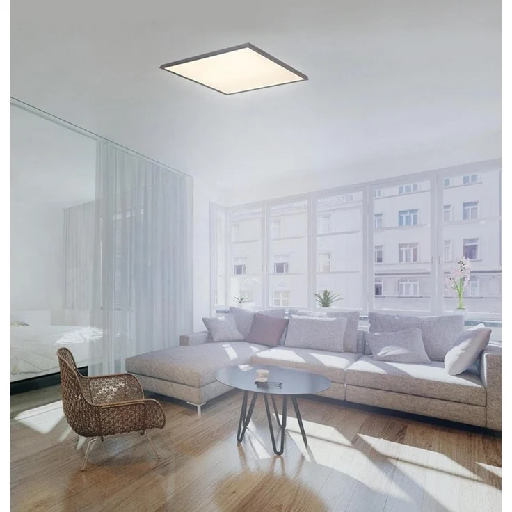 näve LED Deckenleuchte ALEGRE, Timerfunktion, LED fest integriert, Warmweiß, LED Deckenlampe – Bild 2