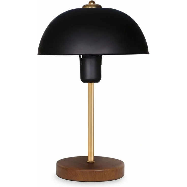 KAWOLA Tischlampe FIORA Metall schwarz 38 x 12 x 23 cm – Bild 3