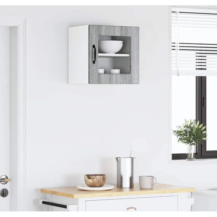 vidaXL Küchenschrank Graues Sonoma 40 x 31 x 40 cm Holzwerkstoff 885197 – Bild 1