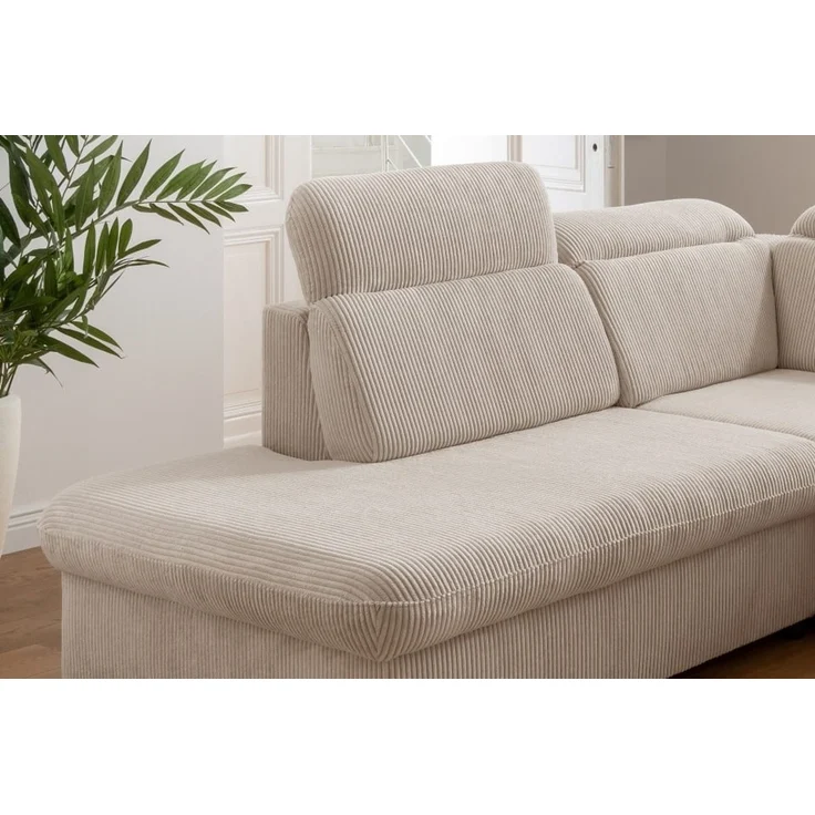 Benformato Sofa Vasto: Elegantes Design mit Schlaffunktion, Bettkasten und verstellbaren Kopflehnen in 4 Farboptionen - Jetzt bei Myhomelando entdecken – Bild 4