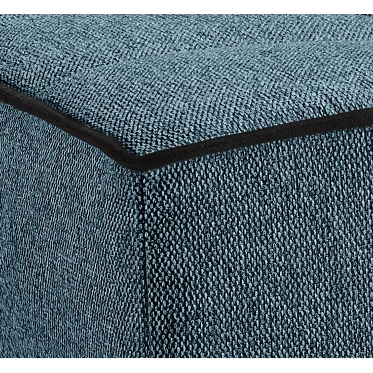 Schlafsofa (B/H/T: 199x91x91 cm) in Blau – Bild 9