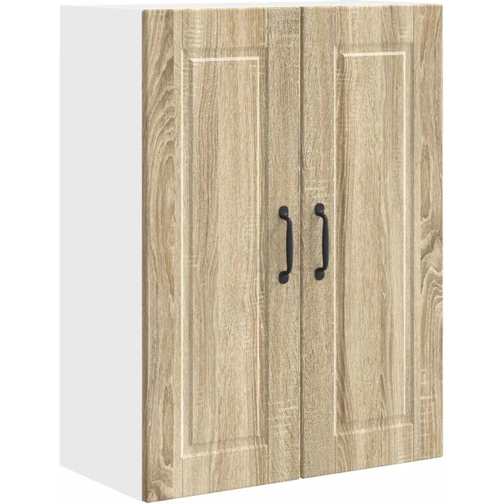 vidaXL Wandschrank PORTO Sonoma-Eiche 60 x 31 x 80 cm Holzwerkstoff 885397 – Bild 2
