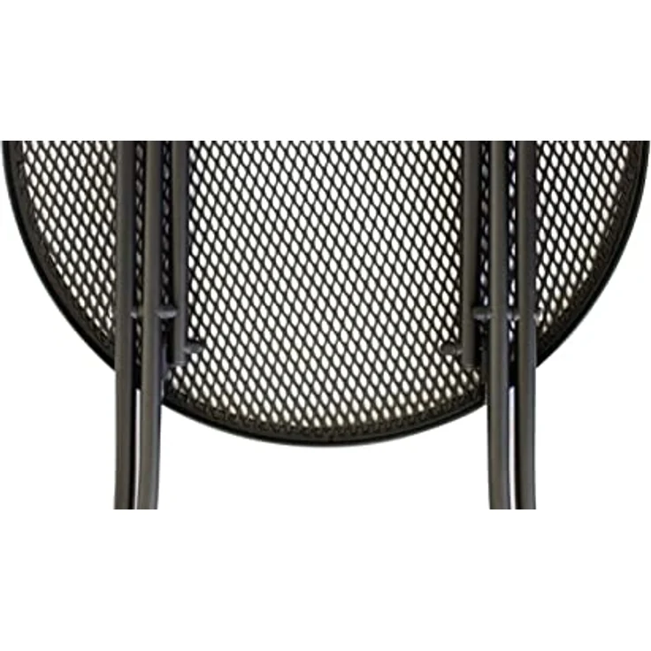DEGAMO Bistrotisch MOCCA (1-St), 60cm rund, Streckmetall eisengrau, klappbar – Bild 5