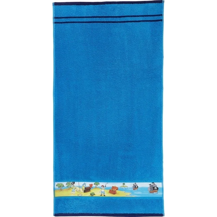 Erwin Müller Badetuch Kinder-Badetuch, (1-St), Walk-Frottier Uni – Bild 1