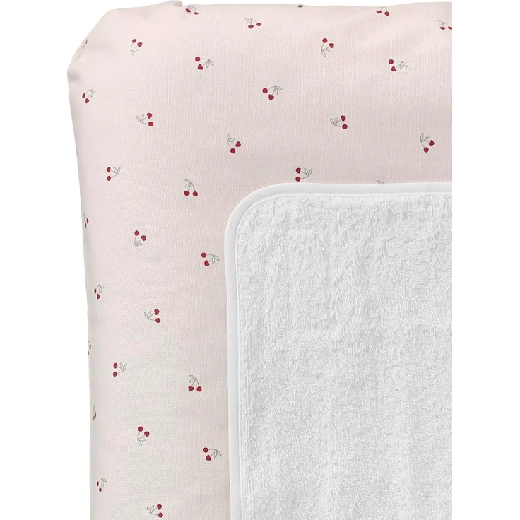 VERTBAUDET Wickelauflage Cherry Beige bedruckt 72x49 cm – Bild 2