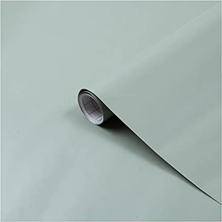 d-c-fix Möbel-Klebefolie Sage Green, 45 cm x 2 m - abwaschbare und selbstklebende Deko-Folie für Küche, Schrank, Tisch & Fensterbank - modern & nachhaltig