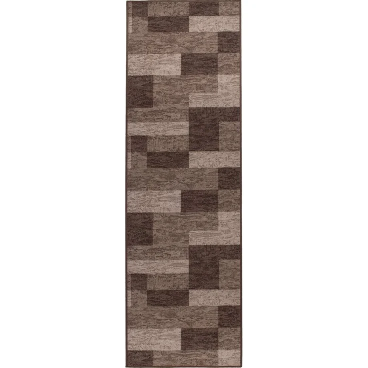 Tapiso Läufer Anti Rutsch, rechteckig, Höhe: 6 mm, Rutschfest Brücke Flur Küche Wohnzimmer Korridor Meterware – Bild 1