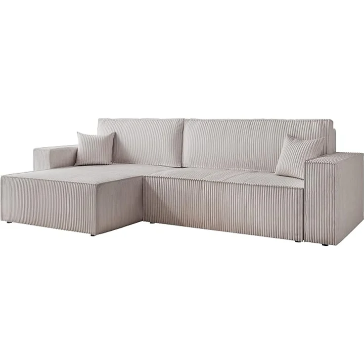 Großzügiges XL-Ecksofa mit Schlaffunktion und Stauraum – Bild 1