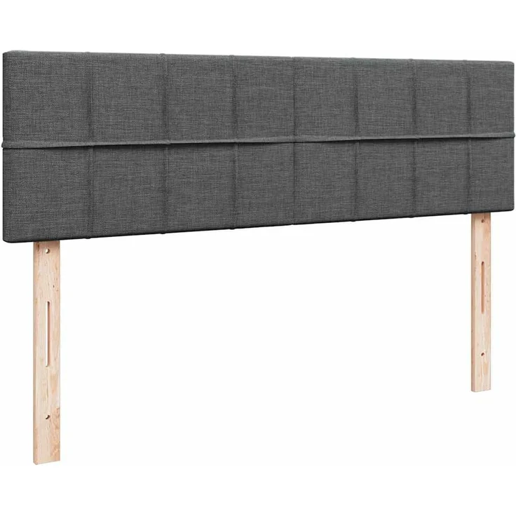 vidaXL Ottoman-Bett mit Matratzen Dunkelgrau 160x200 cm Stoff 3311988 – Bild 7