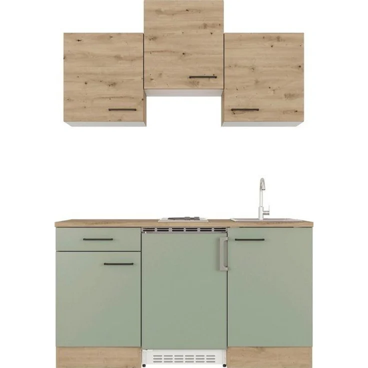 Flex-Well Küchenzeile Cara, mit E-Geräten, Gesamtbreite 150,5 cm, in weiten Farben erhältlich – Bild 4