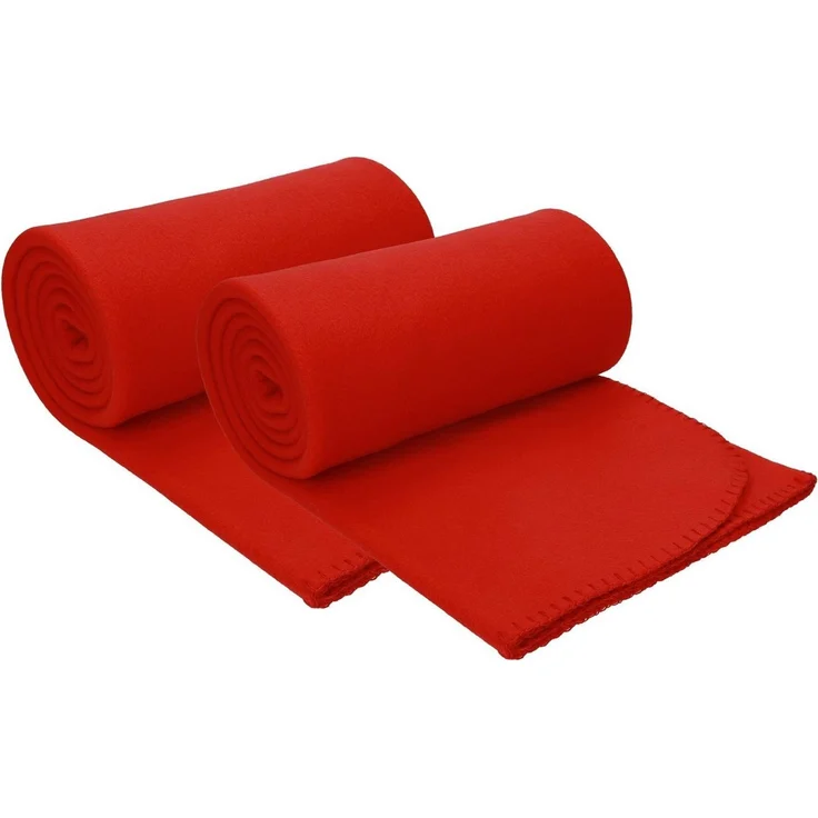 Wohndecke 2 Stück Fleecedecken Kuscheldecken Größe 130x170 cm, Betz – Bild 1