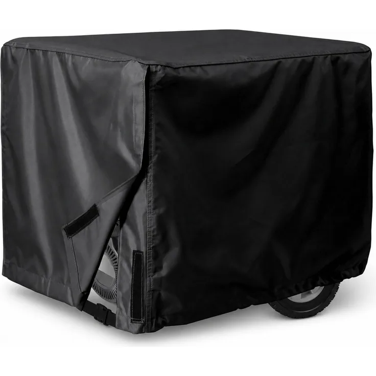 Generator-Schutzhülle, 420D Oxford-Gewebe, Schwarz, 81 x 61 x 61 cm, wasserdicht, staubdicht, UV-beständig, regenfest